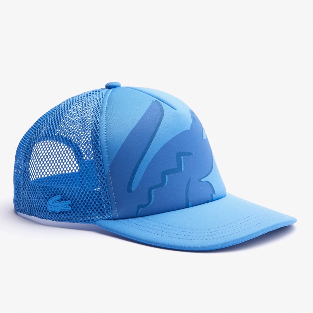 SOLD‼️BNWT Lacoste  Crocodile Print Mesh Cap 🧢
